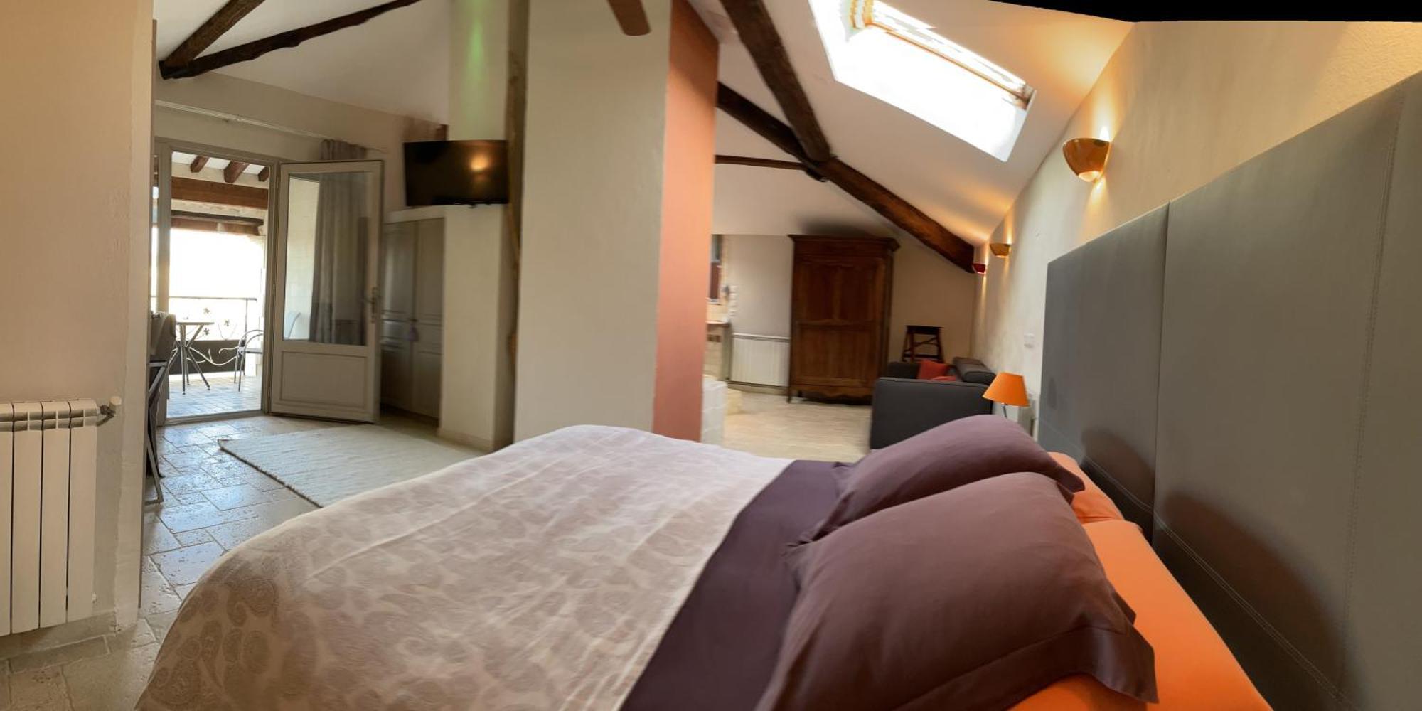 Bed and Breakfast L'Escampe Saturargues Habitación foto
